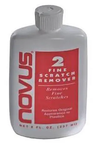 Azar Displays Plastic Polish Scratch Remover Bottle 8 Oz. NOVUS-7030