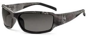 ERGODYNE THOR-TY Thor, Ballistic Safety Glasses Anti-Scratch, Smoke Lens