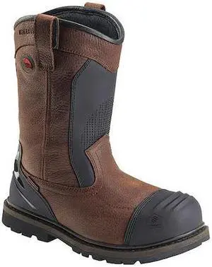 AVENGER SAFETY FOOTWEAR A7896 Men's 11 in Composite Toe Wellington Boot, Brown,