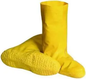 ZORO SELECT 9759100 Overboots, Plain Toe, Rubber, 12 in Height, Pull On