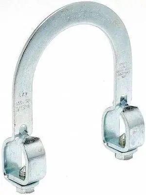 TOLCO 1001 Swivel Sway Brace, Conduit; Pipe Use, 2-1/2 in, Steel, Galvanized