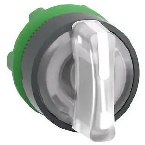 SCHNEIDER ELECTRIC ZB5AK1813 Illum Selector Switch,3 Pos,22mm,White