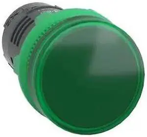SCHNEIDER ELECTRIC XB5EVB3 Pilot Light,Green,LED Lamp Type