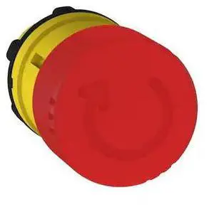 SCHNEIDER ELECTRIC ZB5AS834 Push Button operator, 22 mm, Red