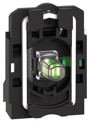 SCHNEIDER ELECTRIC ZB5AW0B11 Lamp Module and Contact Block,22mm,1NO