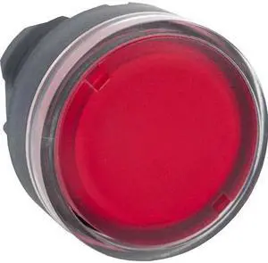 SCHNEIDER ELECTRIC ZB5AW34 Illuminated Push Button Operator, 22 mm, Red SCHNEIDER ELECTRIC ZB5AW34 Illuminated Push Button Operator, 22 mm, Red