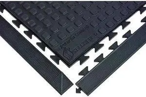 WEARWELL 502 Ramp Edge with Corner, Polyurethane, 2 in W x 3 ft 3 in L, 5/8 in