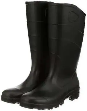 HEARTLAND FOOTWEAR 45567-04 Unisex Rubber Boots, Steel Toe, 15 in Height,