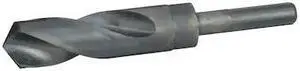 DRILL AMERICA DWDRSD27.0MM 27.00mm Reduced Shank HSS Drill Bit 1/2" Shank,