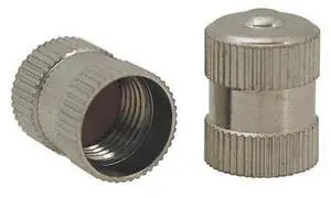 ZORO SELECT 40JM40 Valve Cap,PK100 (Formerly Imperial Supplies)