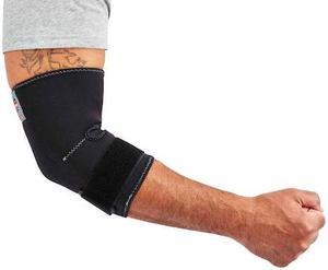 ERGODYNE 655 Black Elbow Sleeve w/ Strap,XL