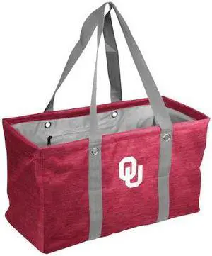 LOGO BRANDS 192-765-CR1 Oklahoma Crosshatch Picnic Caddy