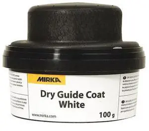 MIRKA 9193600111 Dry Guide,Powder Coat,100 Grit,White