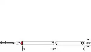 ZORO SELECT 83-30R Tube Balance,Tilt Window,31" L