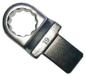 WESTWARD 19ZD07 Torque Wrench Head,Box End,19mm