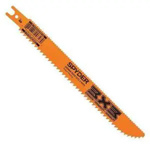 SPYDER 200171 8" L x General Purpose Cutting Reciprocating Saw Blade