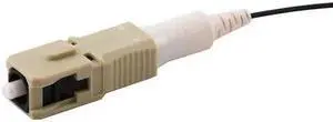 HUBBELL PREMISE WIRING FCSC900K62M12 Fiber Connector,62.5 UM,OM1,SC,PK12