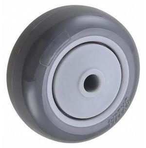 ZORO SELECT XA0302806 Caster Wheel,3/8 in. Bore Dia.,300 lb.