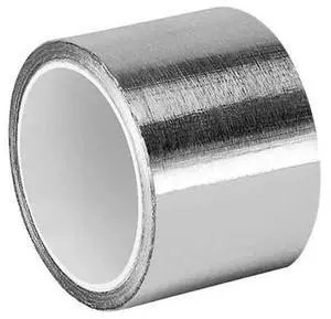 3M 1120 Foil Tape,2 In. x 6 Yd.,Shiny Silver