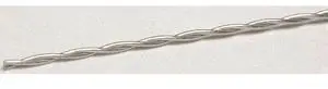 ZORO SELECT 2CEC6 Tag Wire,Stainless Steel,PK100