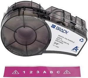 BRADY M21-750-595-PL Label Tape Cartridge,Permanent Printer