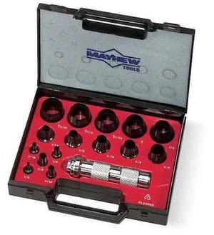 MAYHEW 66000 Hollow Punch Set,Not Tether Capable