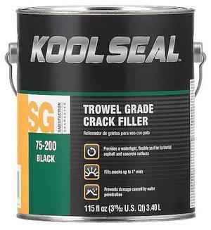 KOOL SEAL KS0075200-16 Joint and Crack Filler, Can, Black, Crack Filler