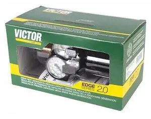 VICTOR 0781-3642 Gas Regulator, Single Stage, CGA-320, 0 to 40 psi, Use With: