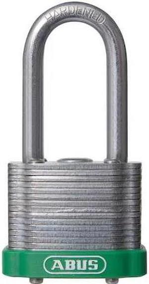 ABUS 41HB/40 KD Green Lockout Padlock,KD,MK,Green,1-3/8"H