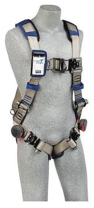 3M DBI-SALA 1112487 ExoFit STRATA(TM) Full Body Harness, L, 420 lb.,