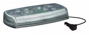 ECCO 5580CA-MG Mini Lightbar,LED,Amber/Clear,15" L