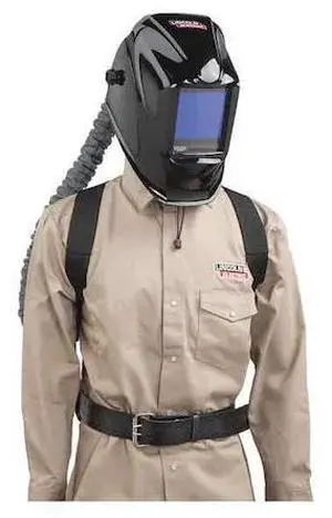 LINCOLN ELECTRIC K3930-1 Welding PAPR System,Mask-Mounted