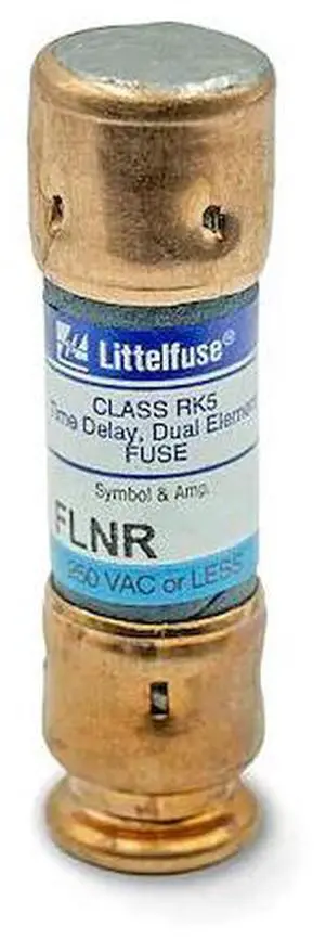 Littelfuse FLNR006 Fuse, 6A, 250VAC/125VDC, Class RK5, Time Delay