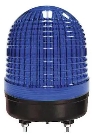 DAYTON 26ZT58 Warning Light,Blue,LED,Stud