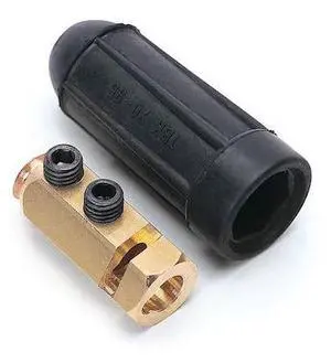LINCOLN ELECTRIC K1759-70 Cable Receptacle, 350A, Female, 1/0-2/0