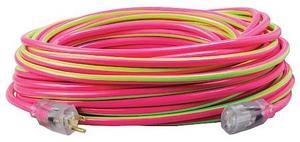 SOUTHWIRE 2549SW0077 SJTW Extension Cord, 12 AWG, Outdoor, 12/3, 1 Outlets,