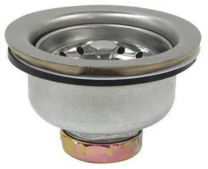 PERFECT PUTTY 59-3120 SinkStrainer,D1-3/4",Zinc,GalvS,Chrome