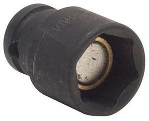 WESTWARD 4LYU4 WESTWARD 3/8 in Drive Impact Socket Standard Socket, Black