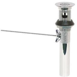 WATCO 815-B-CP Lavatory Drain Assembly, 1-3/16 Pipe Dia., Brass