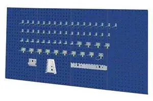 KENNEDY 50004BL Toolboard Wall Storage Kit, Square