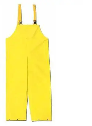 MCR SAFETY 800BFL Concord .35Mm Neoprene Nylon Bib Over,L