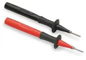 FLUKE Fluke-TP220 Industrial Test Probe, CAT II 1000V, Banana Jack, 4 3/4 in,