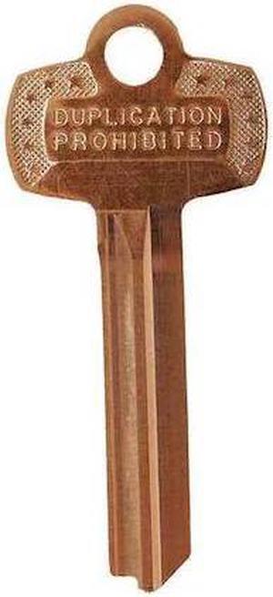 BEST 1A1B1KS473KS800 Key Blank,B Keyway,Standard,7 Pins