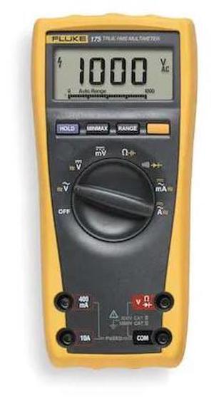 FLUKE Fluke-175 Digital Multimeter, 1,000 Max. AC Volts, 1,000 Max. DC Volts,