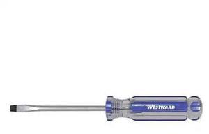 WESTWARD 401K89 Screwdriver Slotted 1/8" 2 1/2 in Round