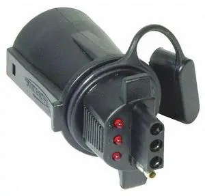 HOPKINS TOWING SOLUTIONS 47345 Wiring Adapter,1-7/8" L x 6-7/8" H