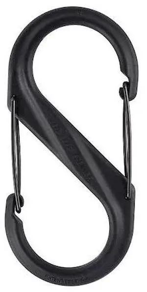 Nite Ize S-Biner Plastic Size #8 - Black/Black Gates