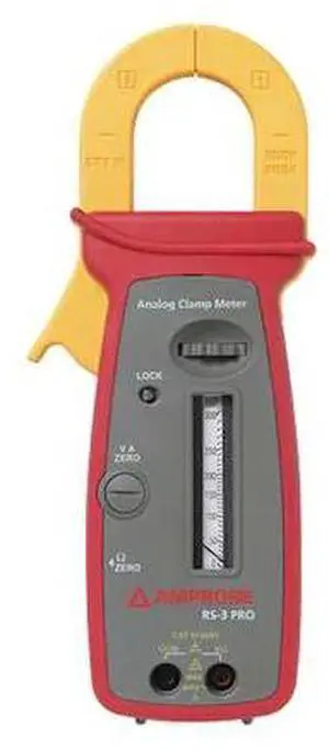 AMPROBE RS-3 PRO Analog Clamp Meter,300A