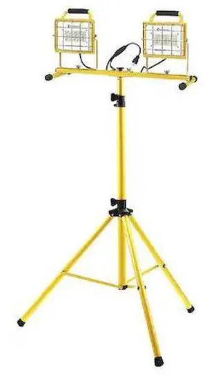 SOUTHWIRE 111005 PROBUILT 10,000 Lumens, LED Yellow Temporary Job Site Light