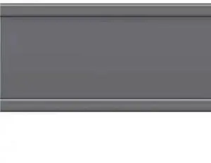 MAGNA VISUAL MCH-12-3-0P Magnetic Cardholders,Charcoal,PK25